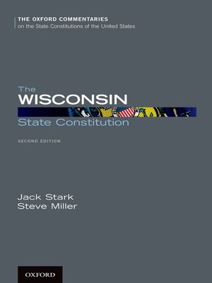 cover image of The Wisconsin State Constitution